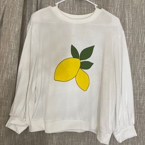 Lemon Sweatshirt